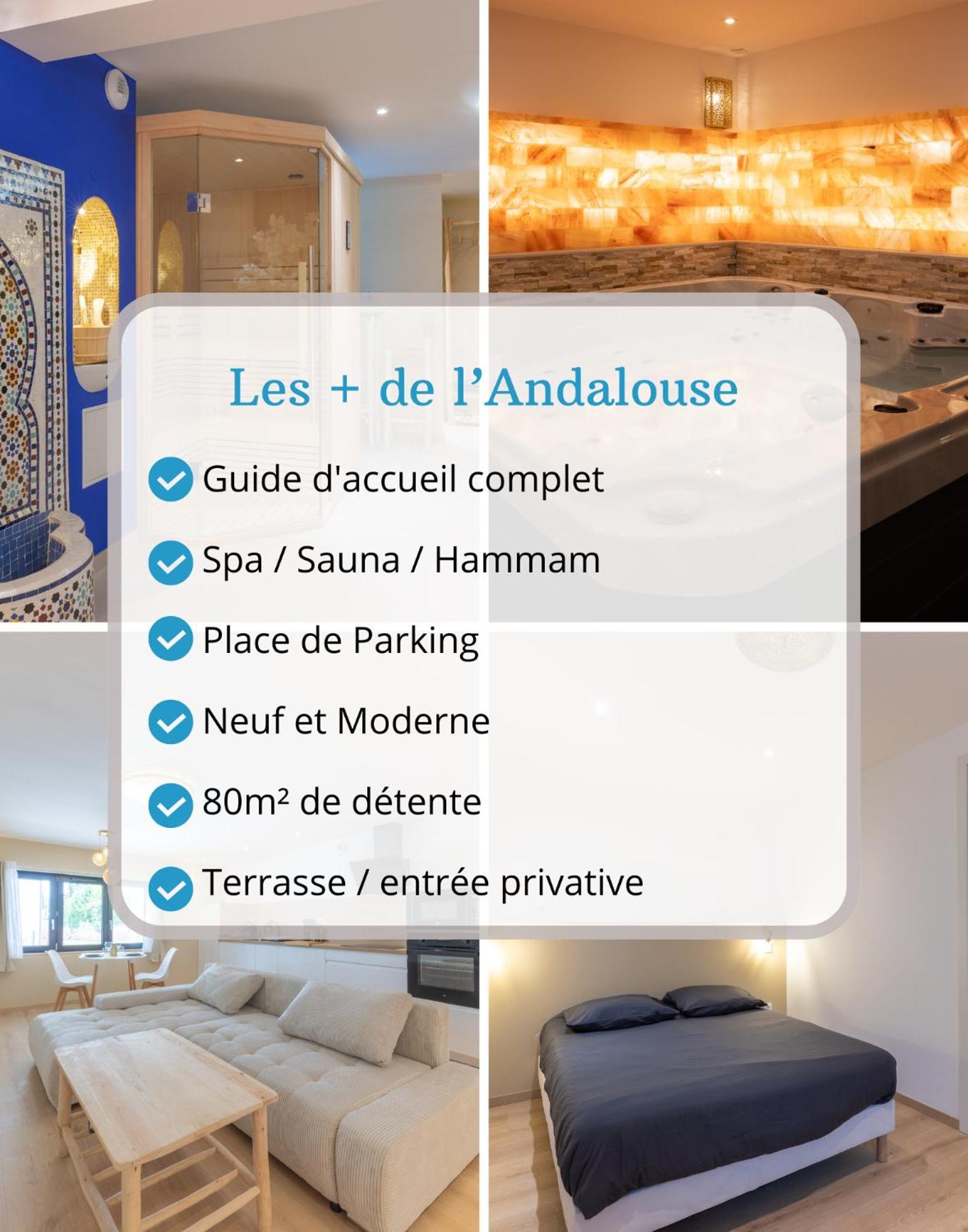 L'Andalouse & Spa Privatif - Strasbourg Mittel Mittelhausbergen Exterior photo